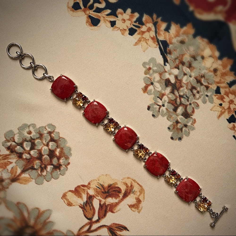 Gem Insider’s Sterling Silver Gemstone Bracelet